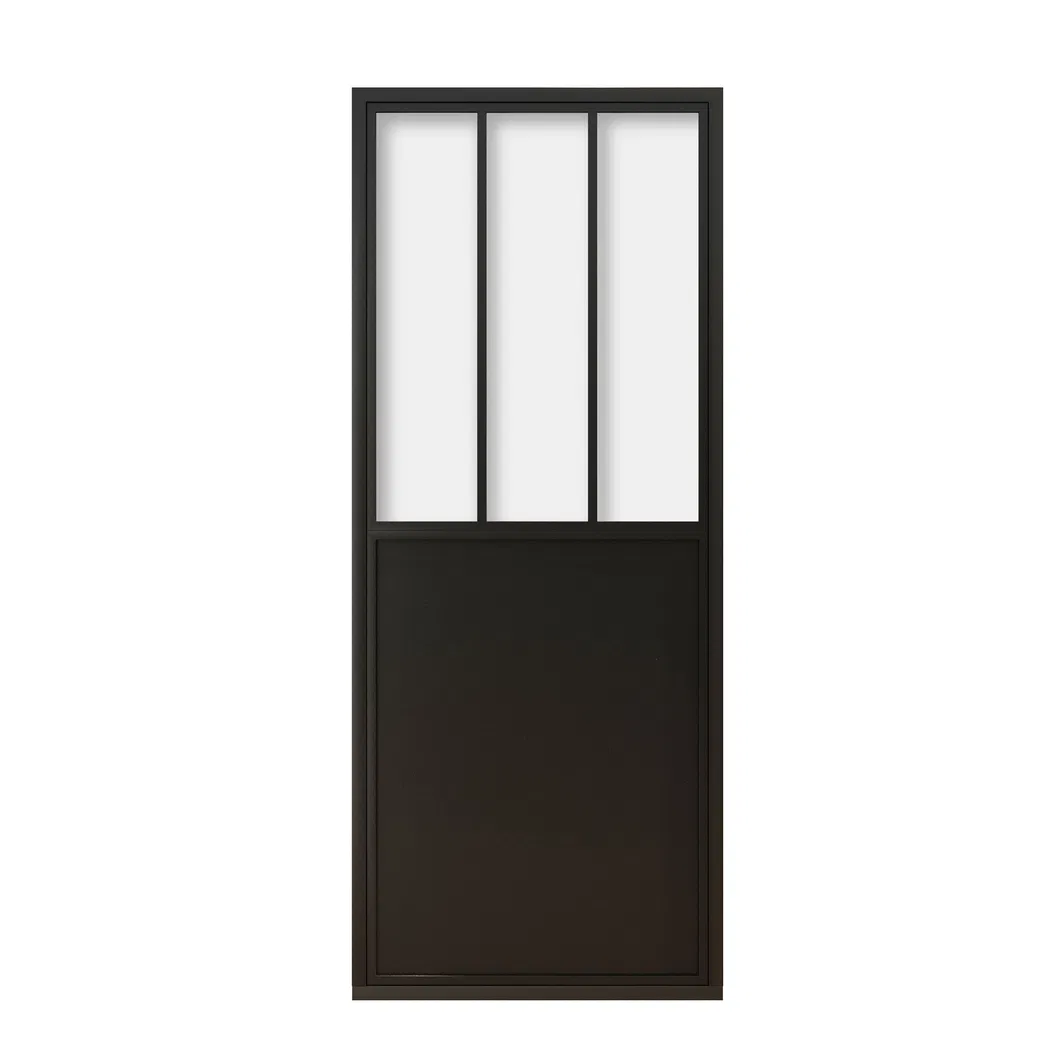 Steel Framed Sliding Glass Door Metal Bathroom Door Frame