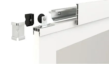 Bedroom Interior Decoration Plastic Graphic Design Sliding Glass Door with Hardware