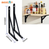 Thickened Wall Shelf Support Fixed Partition Triangle Bracket