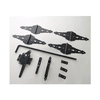 Wood & PVC Fence Iron Two Sided Gate Latch Garden Fence Gate Latch