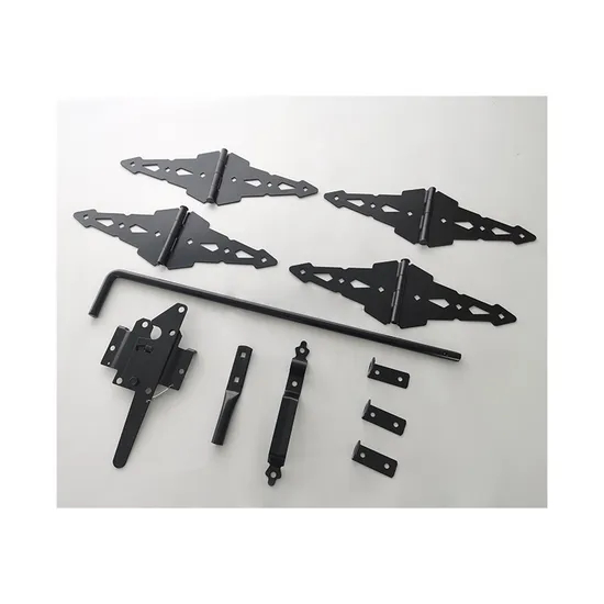 Wood & PVC Fence Iron Two Sided Gate Latch Garden Fence Gate Latch
