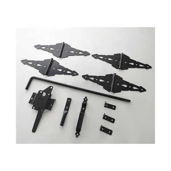 Wood & PVC Fence Iron Two Sided Gate Latch Garden Fence Gate Latch