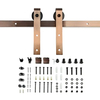 Customized Classic Carbon Steel Sliding Barn Door Hardware Kit