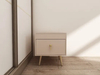 Apartment Hotel Modern Style Bedroom Furniture Set Bedside Table Wooden Bedside Table