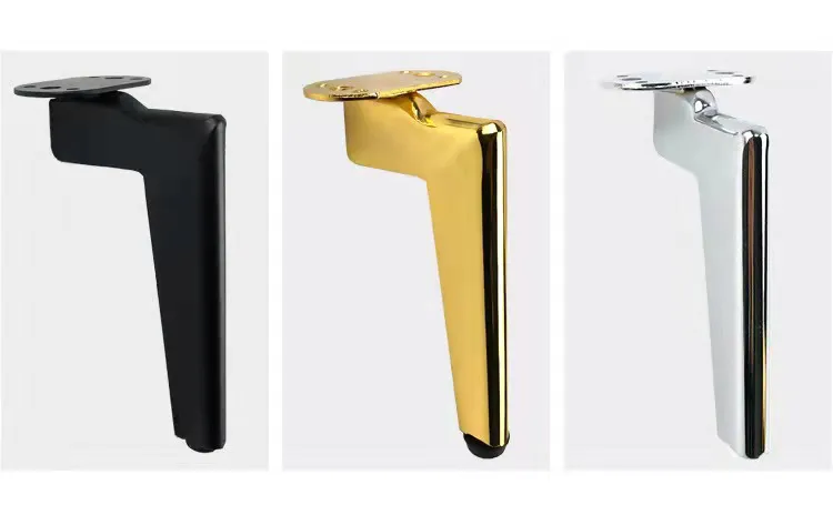 Sofa Feet Gold Metal Black Couch Leg Table Sofa Legs