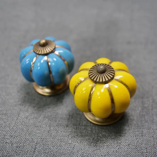 Drawer Wardrobe Cupboard Round Cabinet Ceramic Cabinet Knob