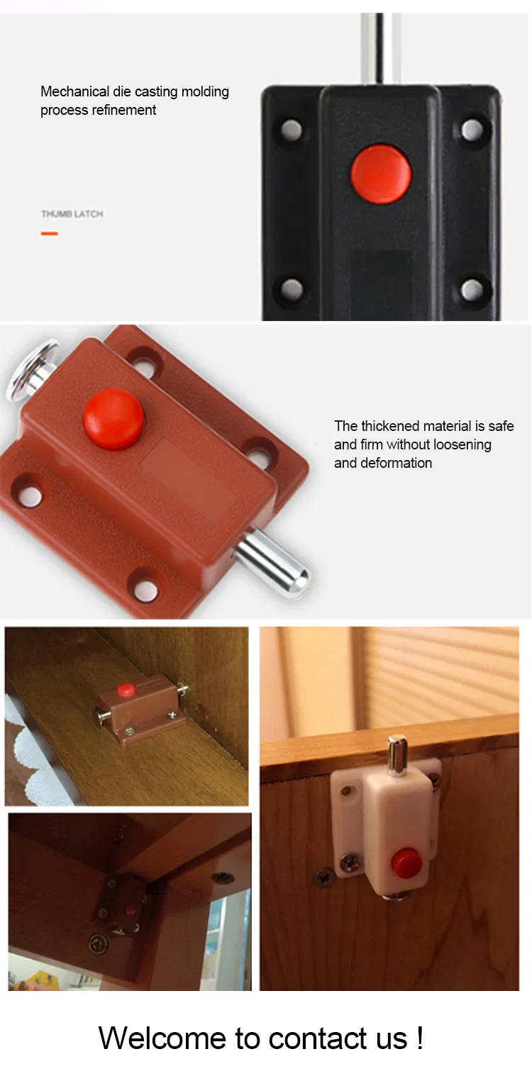 Cabinet Door Magnetic Catcher Door Magnetic Stopper Kitchen Cabinet Plastic Push