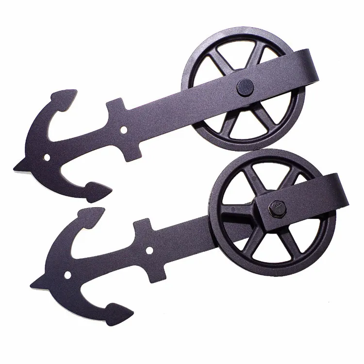 Industrial Grade Ultra-Quiet Bearing Sliding Barn Door Hardware Sliding Barn Door