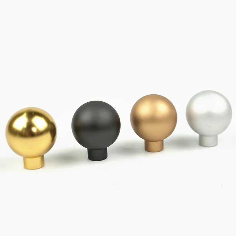 Small Cabinet Handle Hardware Knobs Aluminium Alloy Unique Furniture Handles and Knobs
