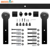 12 ft double barn door hardware kit