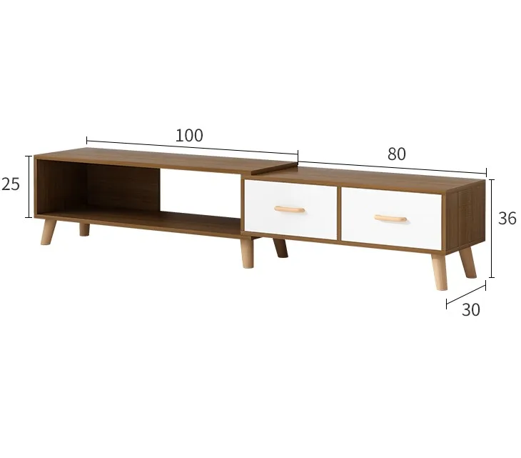 Living Room Furniture Set TV Unit Entertainment Wall Unit TV Cabinet