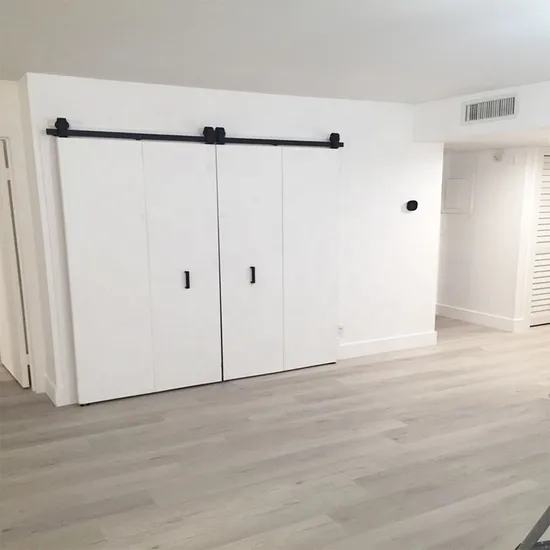 New Design for Bi-Folding Sliding Barn Door Hardware