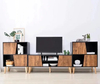 Living Room Wooden Storage Cabinet Maple TV Stand Cabinet Side Table