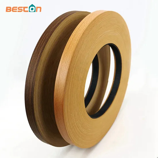 Kitchen Furniture Decorative Plywood Plastic PVC Edge Banding Tape Furniture Edging Trim