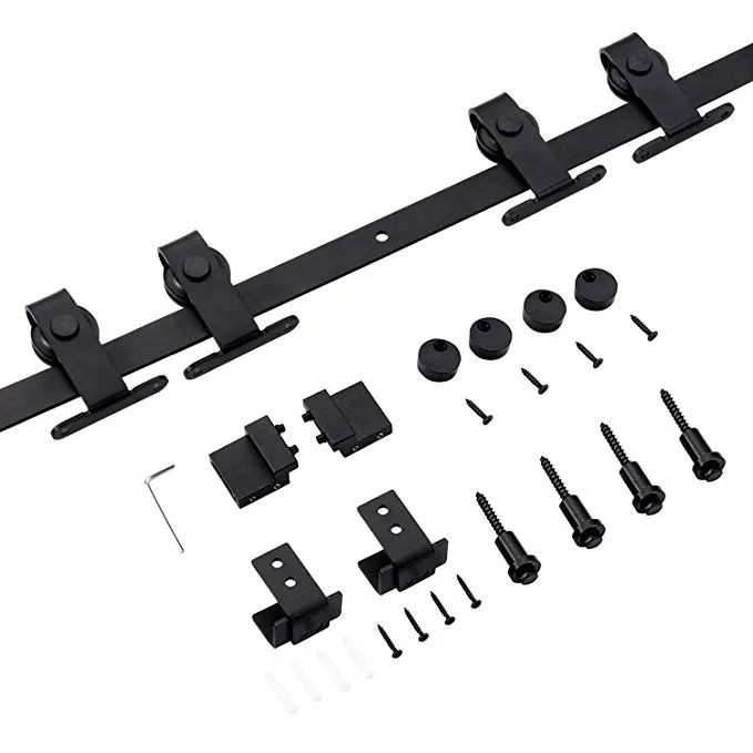 Wall Mount Sliding Barn Double Door Hardware