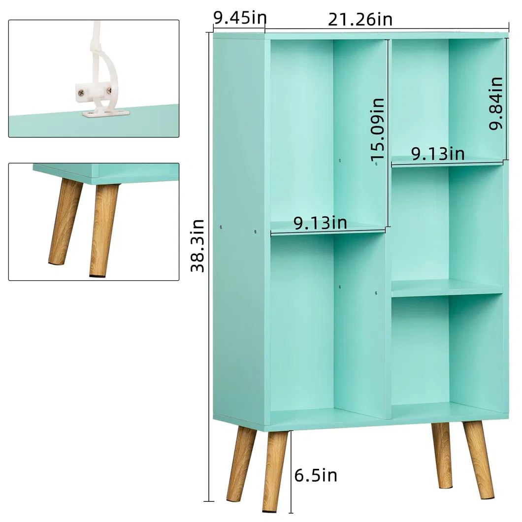 Hexagonal Storage Shelf Book Shelves Book Rack Rack Bookshelf for Kid Room