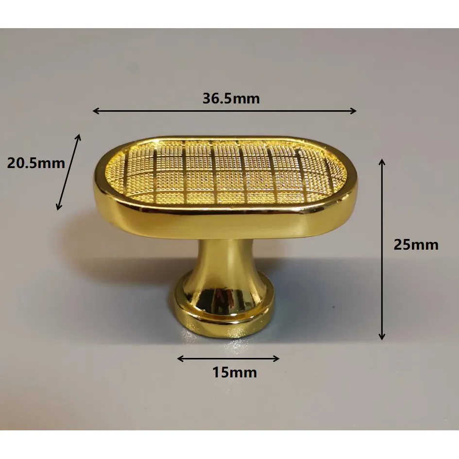 Single-Hole Zinc Alloy Handle Cabinet Door Drawer Handle