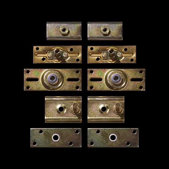 4 Wheel Rollers Single Bi Folding Door Hardware Roller Door Hardware Kit