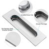 Cabinet Closet Door Small Sliding Handle Stainless Steel Door Pull Hardware