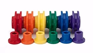 Solid Cast Steel Bending Design Wooden Barn Door Top Rollers Kits