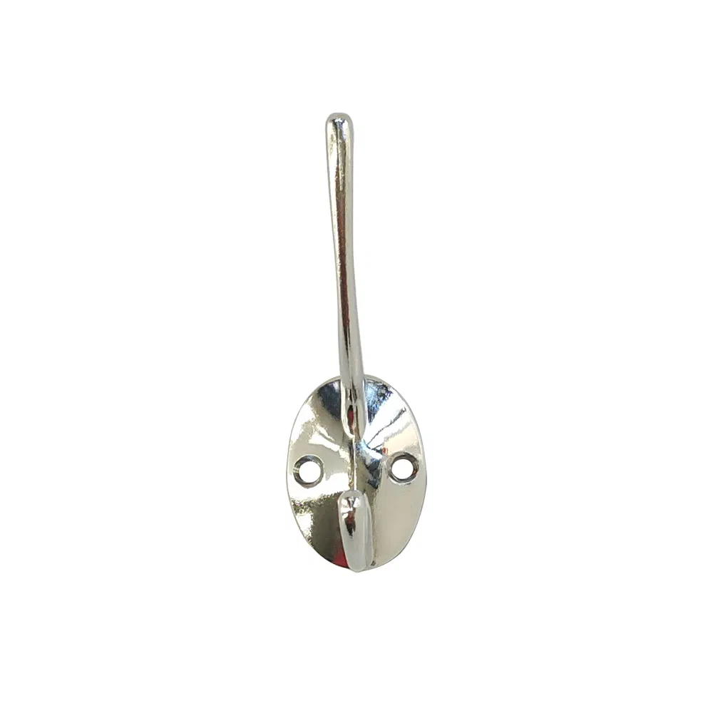 Iron Chrome Display for Clothes Hanging Metal Wall Hook