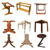 Unfinished Solid Wood Table Leg/Table Legs for Sale Wood/Outdoor Table Legs