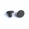 Aluminum Matt Black Kitchen Drawer Single Hole Handle Cabinet Round Knob