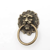 Antique Color Lion Head Design Shape Drawer Ring Knob Pull Handle