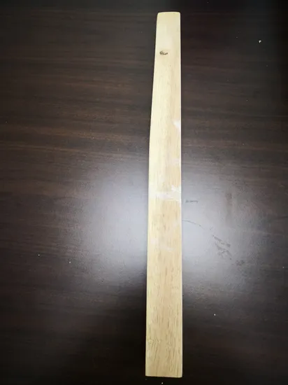 Rubber Wood Unfinished Chair Leg Solid Wood Furniture Leg