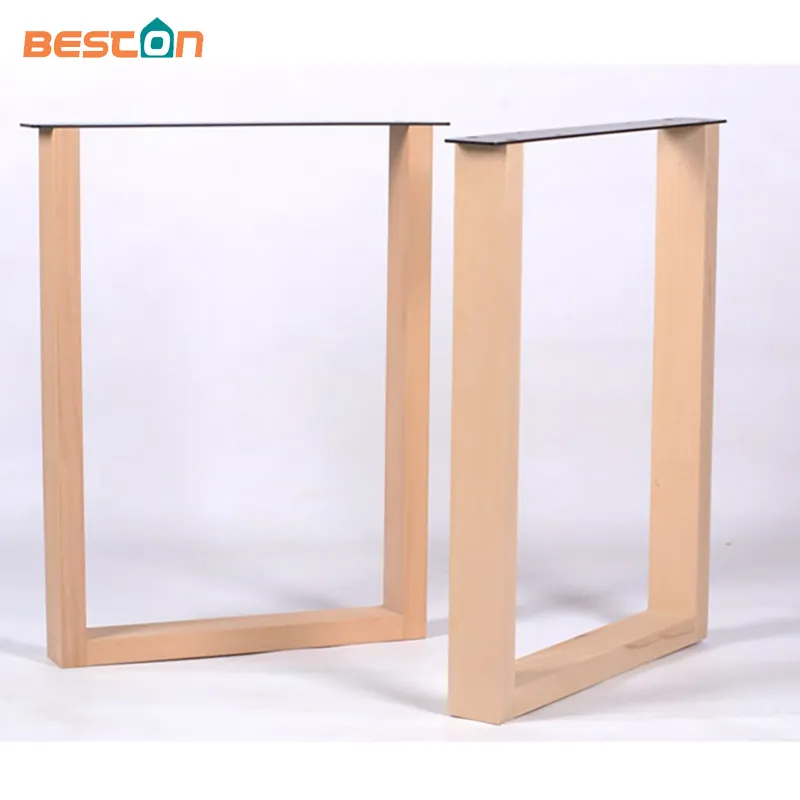 Unfinished Solid Wood Table Leg/Table Legs for Sale Wood/Outdoor Table Legs