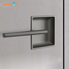 Aluminium Recessed Cabinet Square Handles Concealed Sliding Barn Door Wardrobe Pull Handle