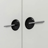 New Aluminium Recessed Invisible Cabinet Handles Concealed Hidden Furniture Drawer Handle