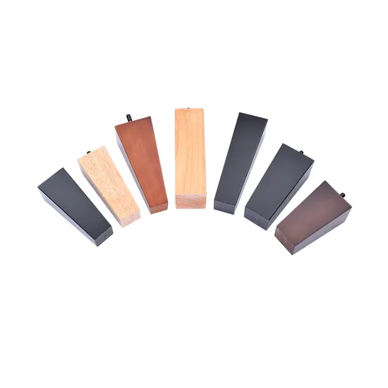 Wooden Sofa Legs Brown Rubber Wood Sofa Feet Nice Tapered Cabinet Legs