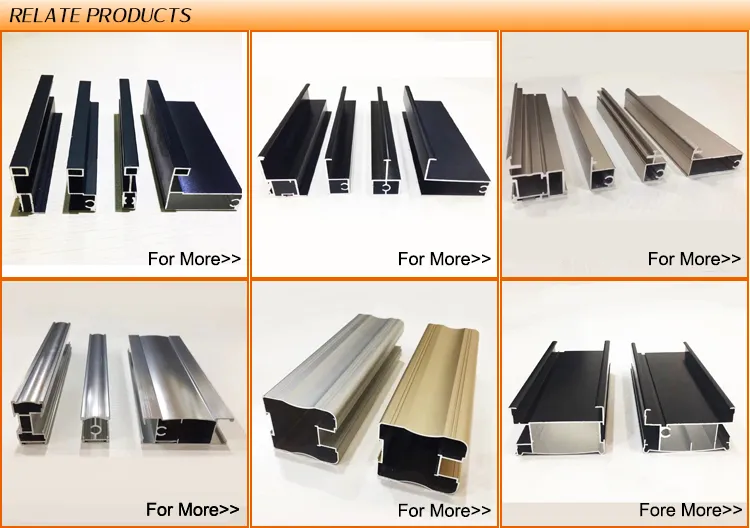 Aluminum Frame Glass Swing Door for Walk in Closet