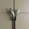 Zinc Alloy Leather Furniture Cabinet Handles New Design Wardrobe Door Pull Handle