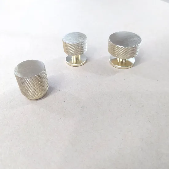 Knurled Handles U Type Aluminum Profile Furniture Wardrobe Cabinet Bar Door Pulls