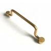 Gold Aluminum Alloy Modern Kitchen Hardware Cabinet Door Pull Handle