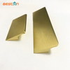 Cupboard Furniture Kitchen Aluminium Cabinet Gold Brass Brushed Handle