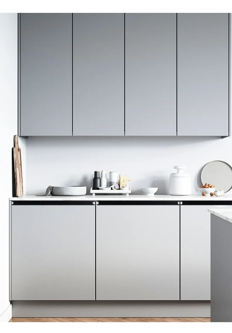 Aluminum G Profile Handle Invisible Kitchen Cupboard Cabinet Door Edge Pull Handles