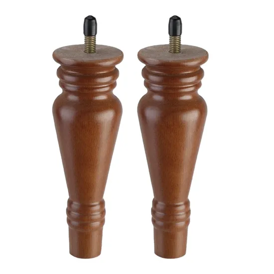 Super Load-Bearing Solid Wood Bed Legs Natural Color Fat Sofa Bed Legs