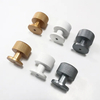 Furniture Cabinet Knobs Black Gold White Knurled Texture Drawer Pull Knob