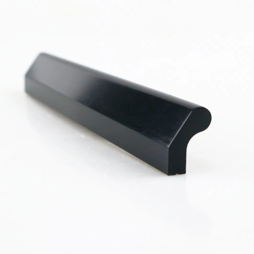 Aluminum Furniture Accessories Wardrobe Drawer Handles Matt Black Kitchen Cabinet Pull Handle