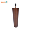 Furniture Accessories 12 Cm I-Tapered Rubber Wood Cabinet Legs