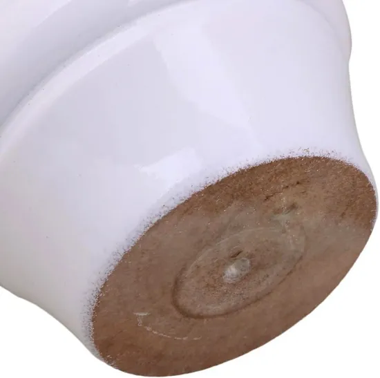 White Sofa Wooden Feet Round Gourd Solid Wood Sofa Chair Legs