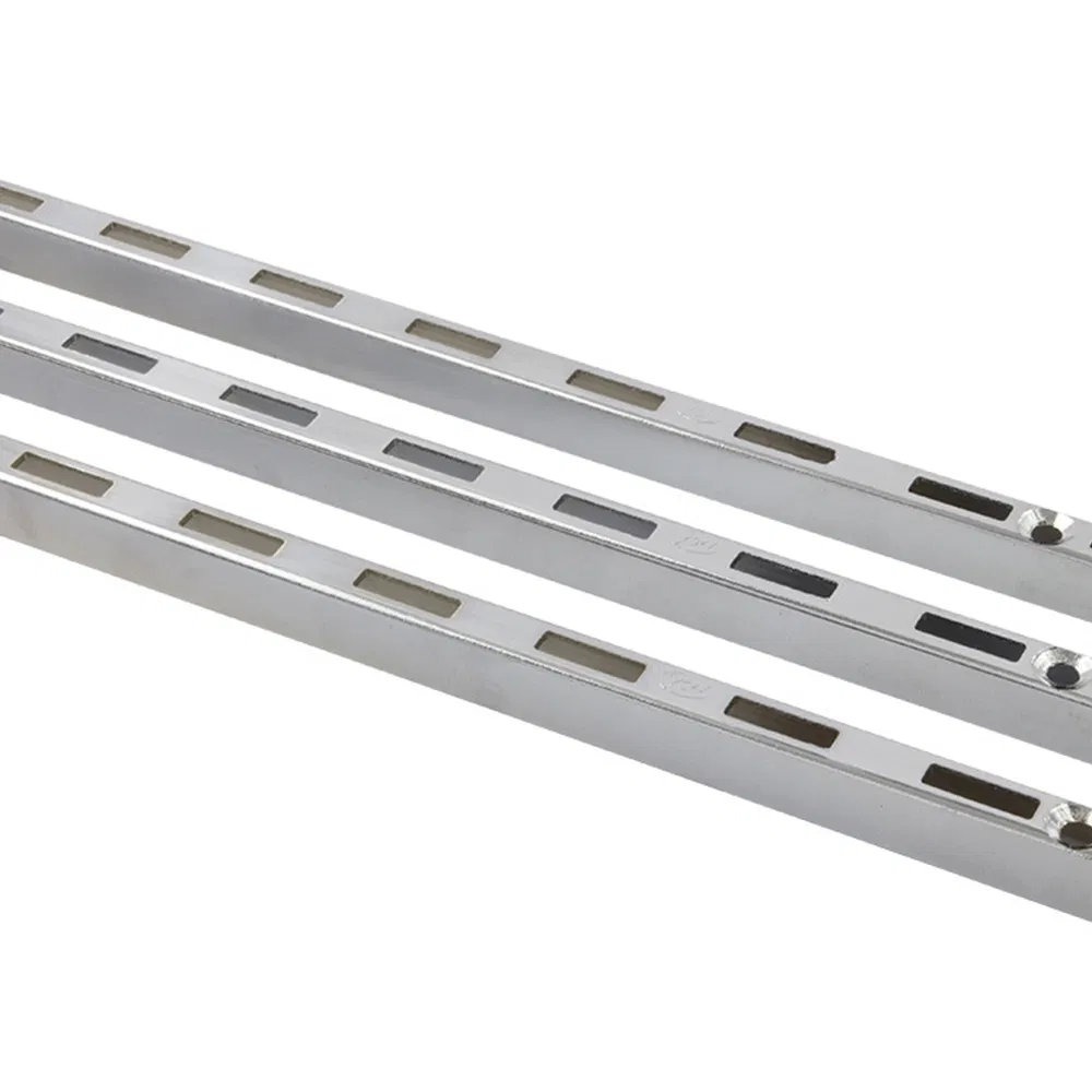 Metal AA Column with Holes Wall Mounting Single Slotted Channel Upright