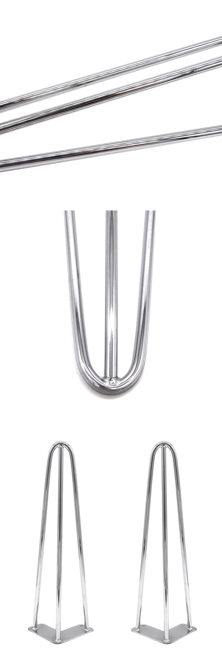 New Design Furniture Hairpin Legs Wholesale Metal Hairpin Legs Assortment