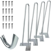 U-Shaped Wire Furniture Hardware Support Metal Table Legs Desk Legs Hairpin Legs