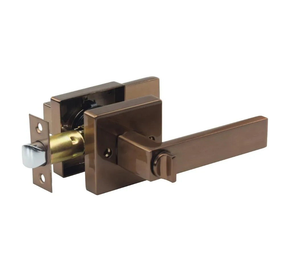 Zinc Alloy Entry Privacy Passage Dummy Door One Side Lever Handle Lock