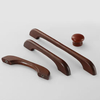 Wooden Drawer Accessories Chinese Style Wood Kitchen Cabinet Closet Door Pull Handles