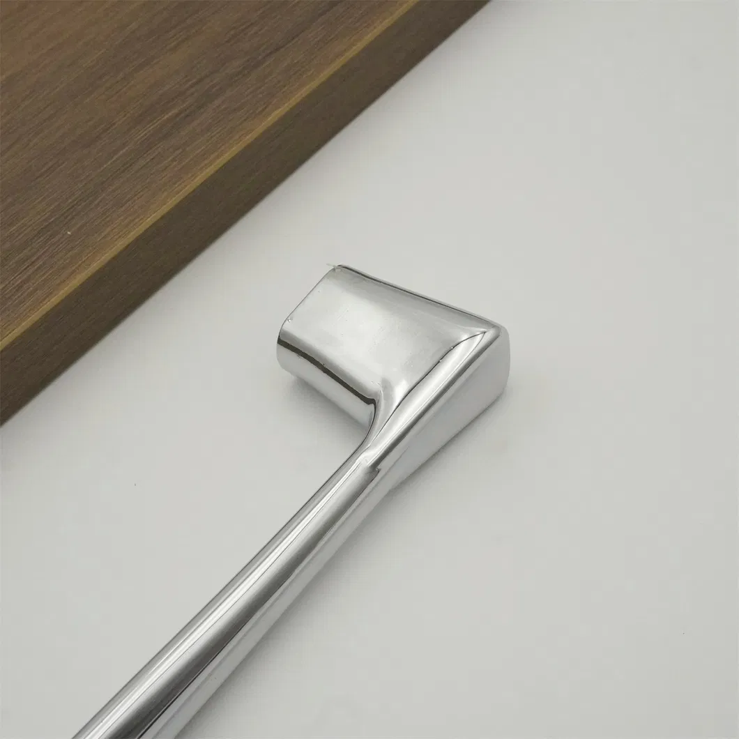 Furniture Hardware Zinc Alloy Chrome Kitchen Refrigerator Handles Cabinet Pull Handle
